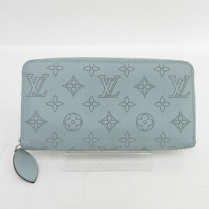 Louis Vuitton Mahina Zippy Wallet Round Zipper Long Vert Lagoon